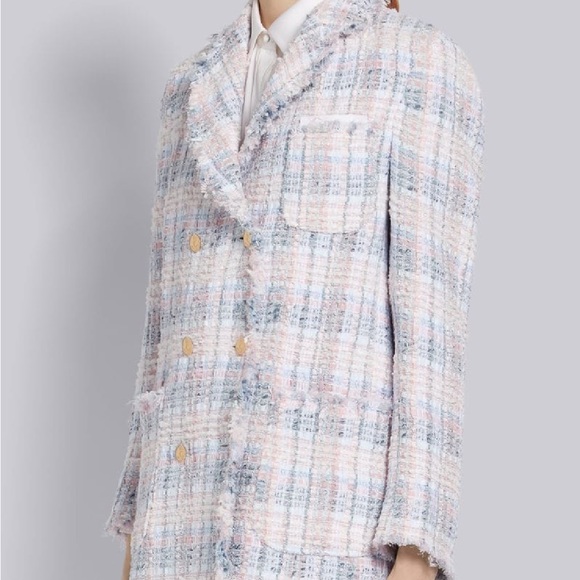 Thom Browne DB Sack Jacket - pastel pink/blue - Picture 3 of 9